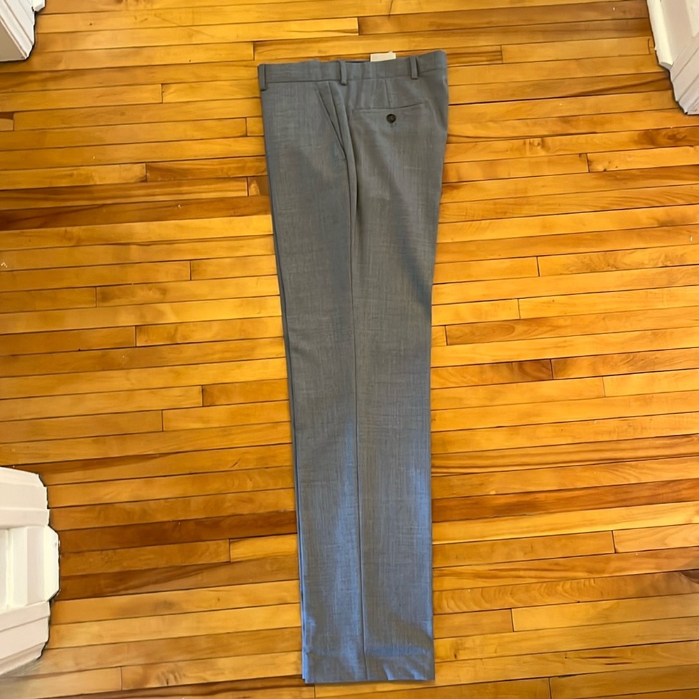 Burberry Gray Men's Dress Pants
